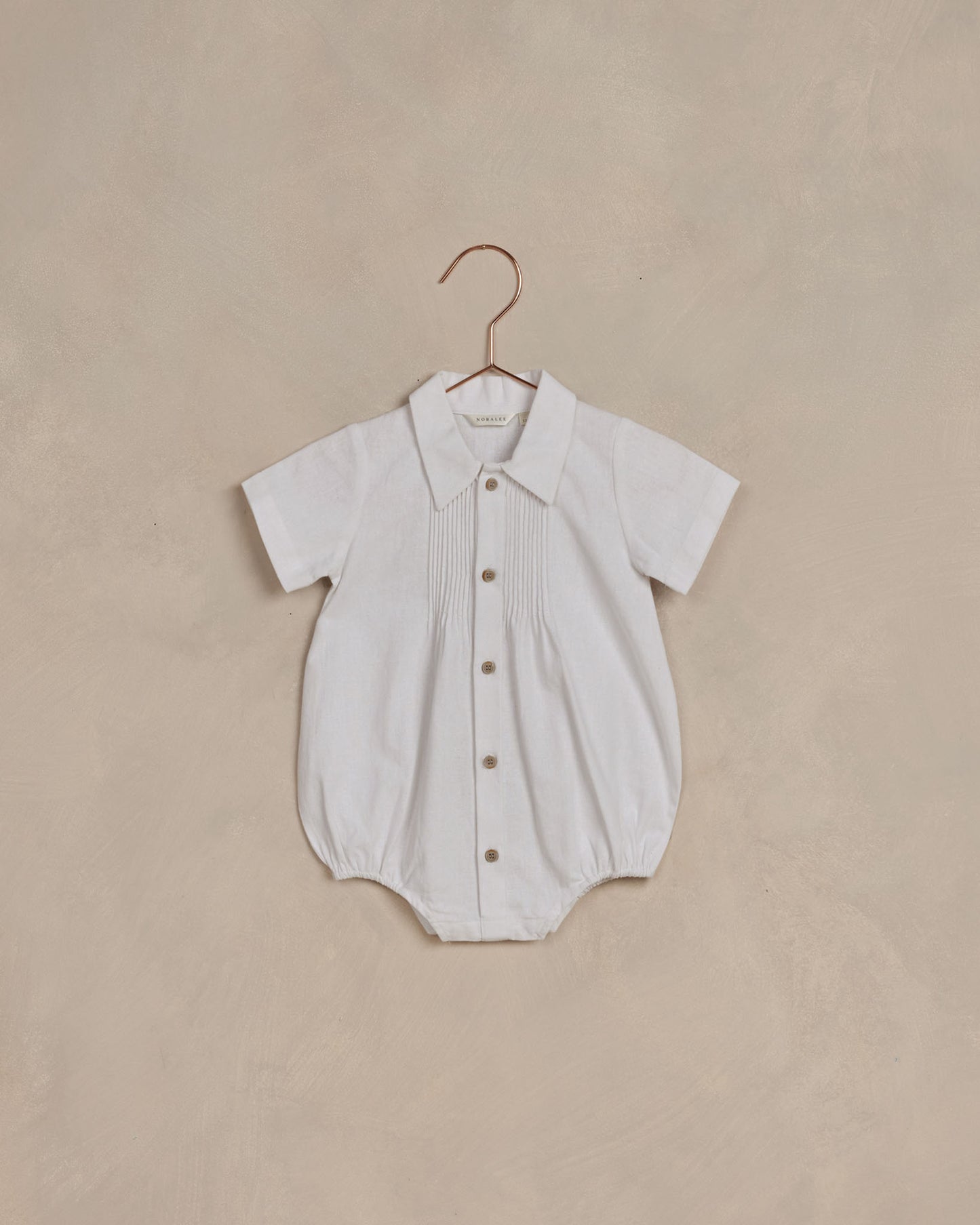 Henry Romper | White