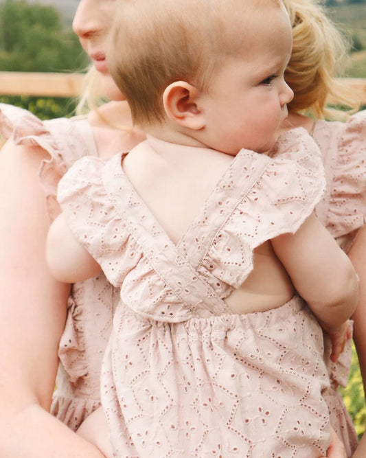 Lucy Romper | Rose