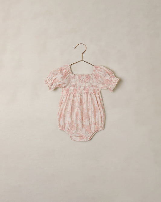 Hazel Romper | Blush English Rose