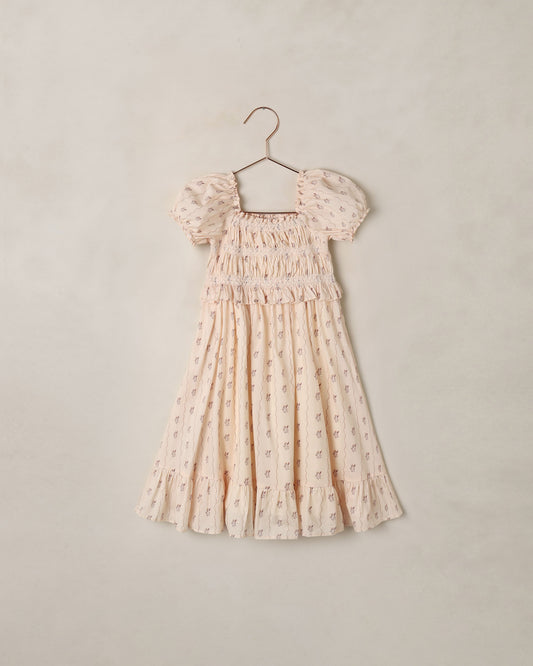 Maggie Dress || Floral Stripe
