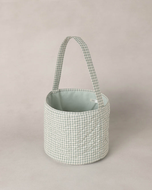 Easter Basket | Eucalyptus Check