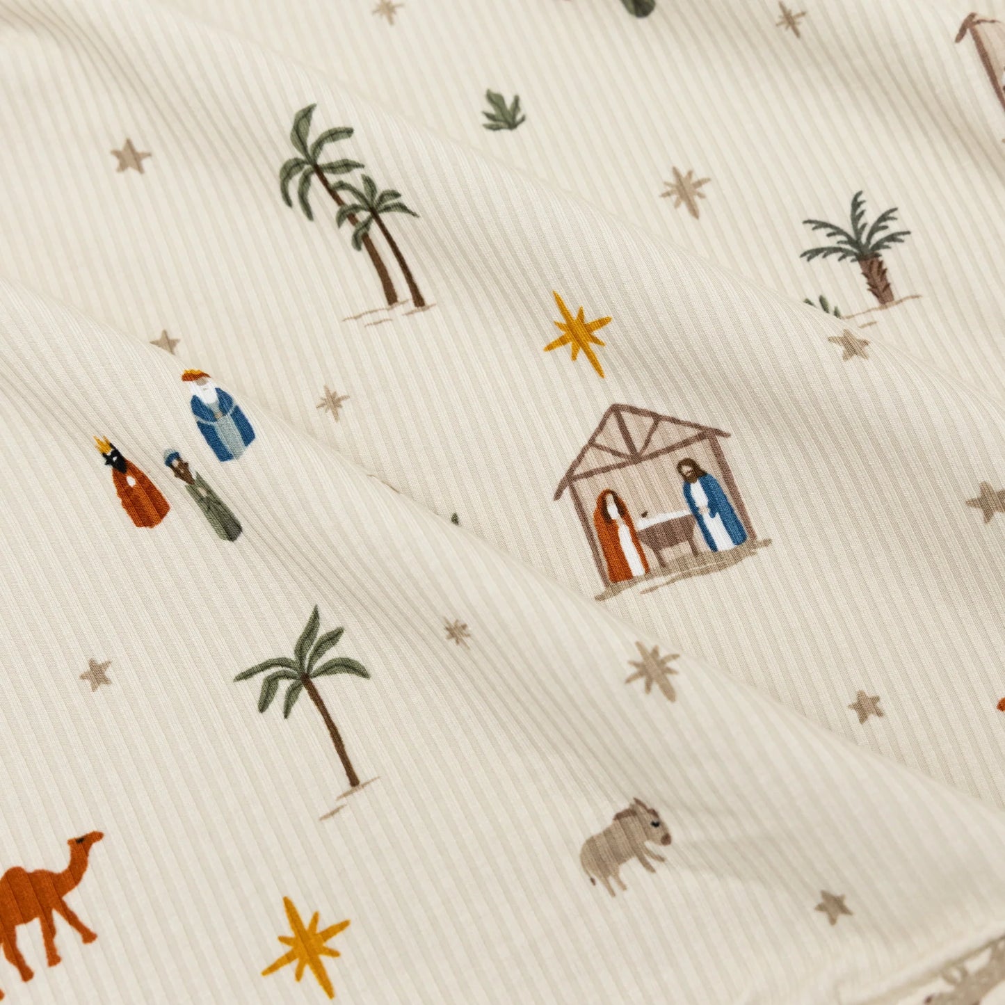 Nativity Small Ribbed Blanket