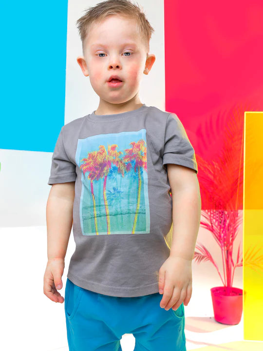 Neon Palm Tee