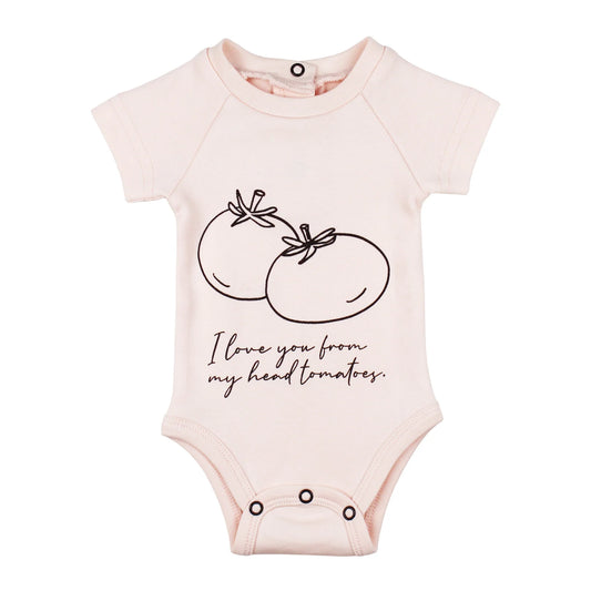 Raglan Bodysuit | Blush Tomatoes