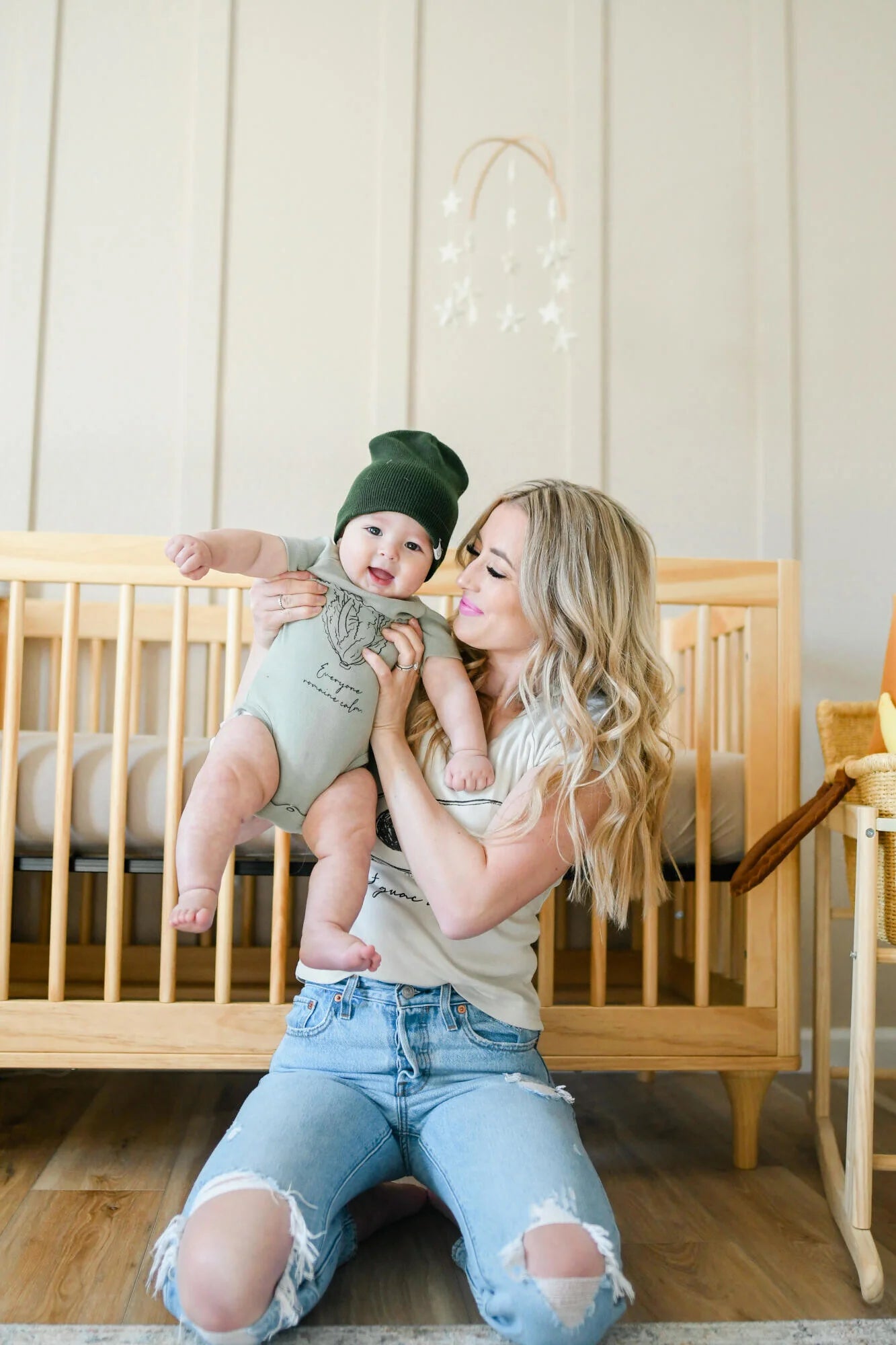 Raglan Bodysuit | Seafoam Lettuce
