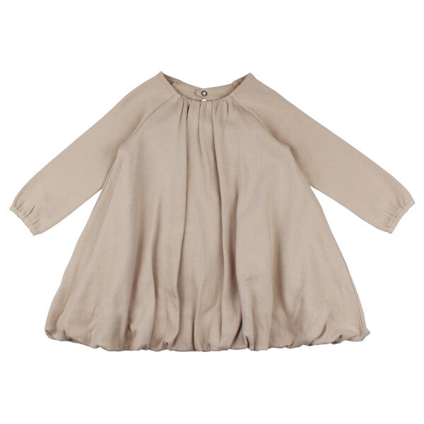 Organic Bubble Dress | Oatmeal