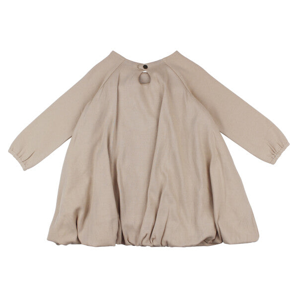 Organic Bubble Dress | Oatmeal