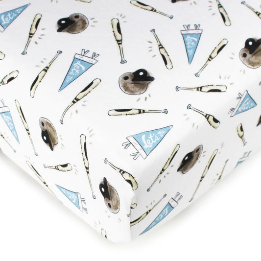 Organic Muslin Crib Sheet | Let's Go
