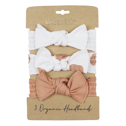 Smocked Headband 3-Pack Set | Adobe