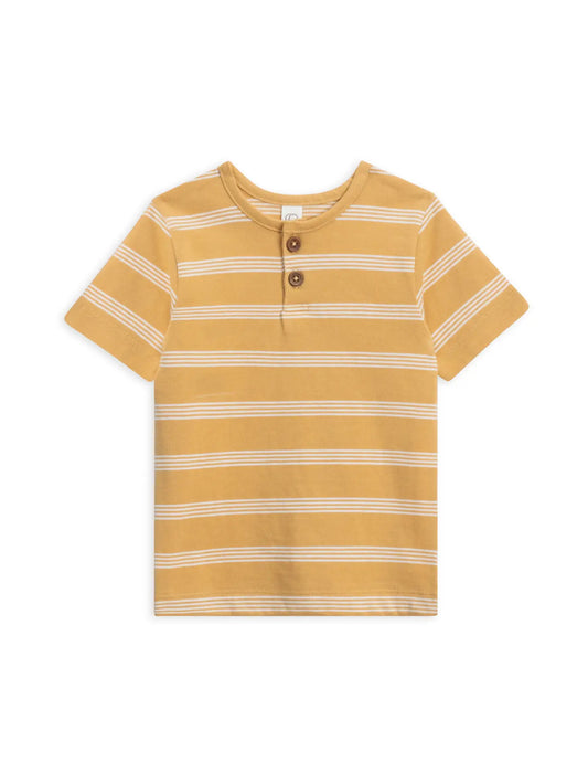 Reef Henley Crew Neck Tee | Buckly Stripe