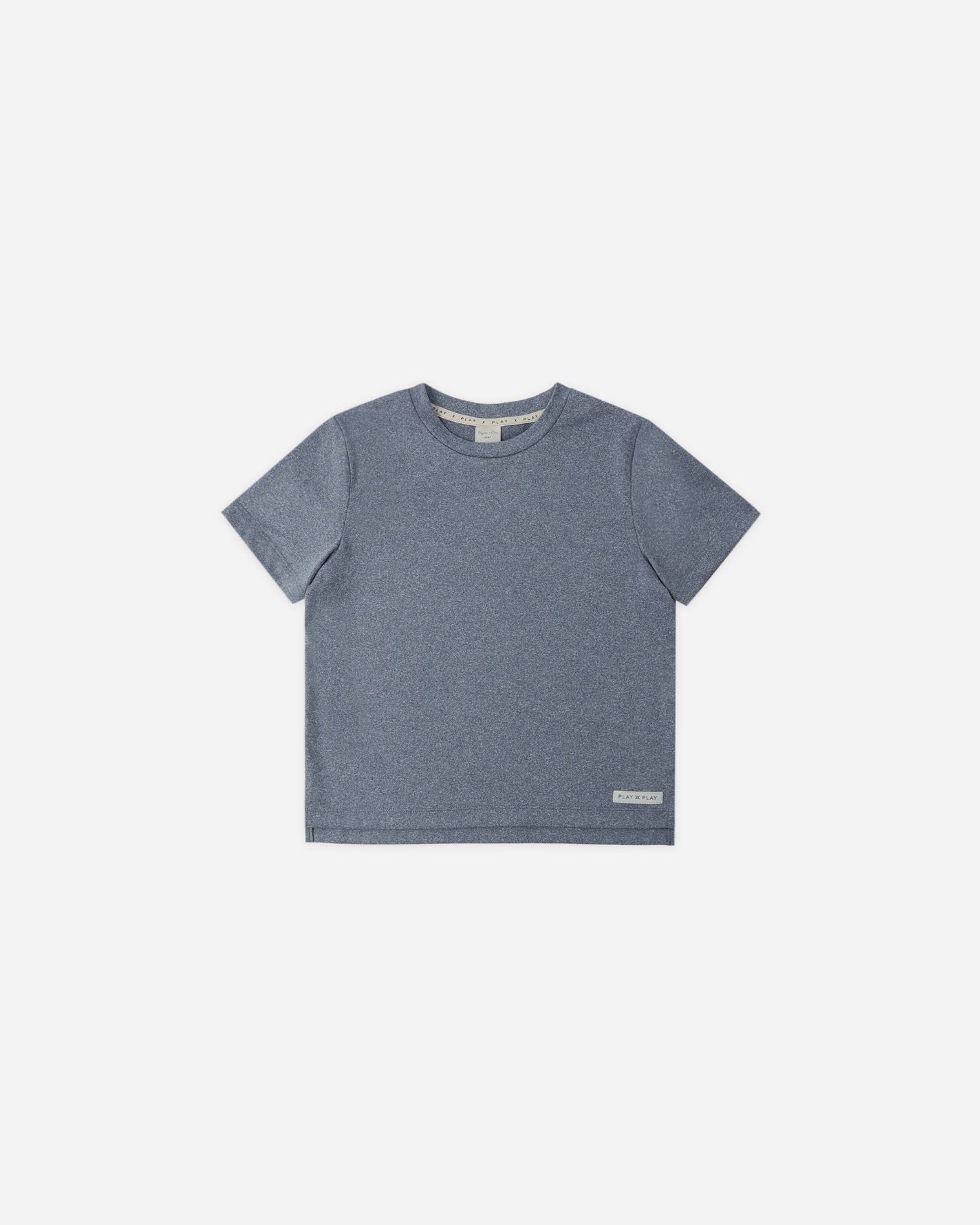 Cove Essential Tee || Heathered Marine