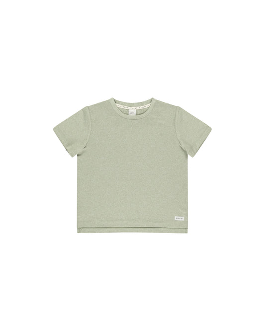 Cove Essential Tee || Heathered Sage