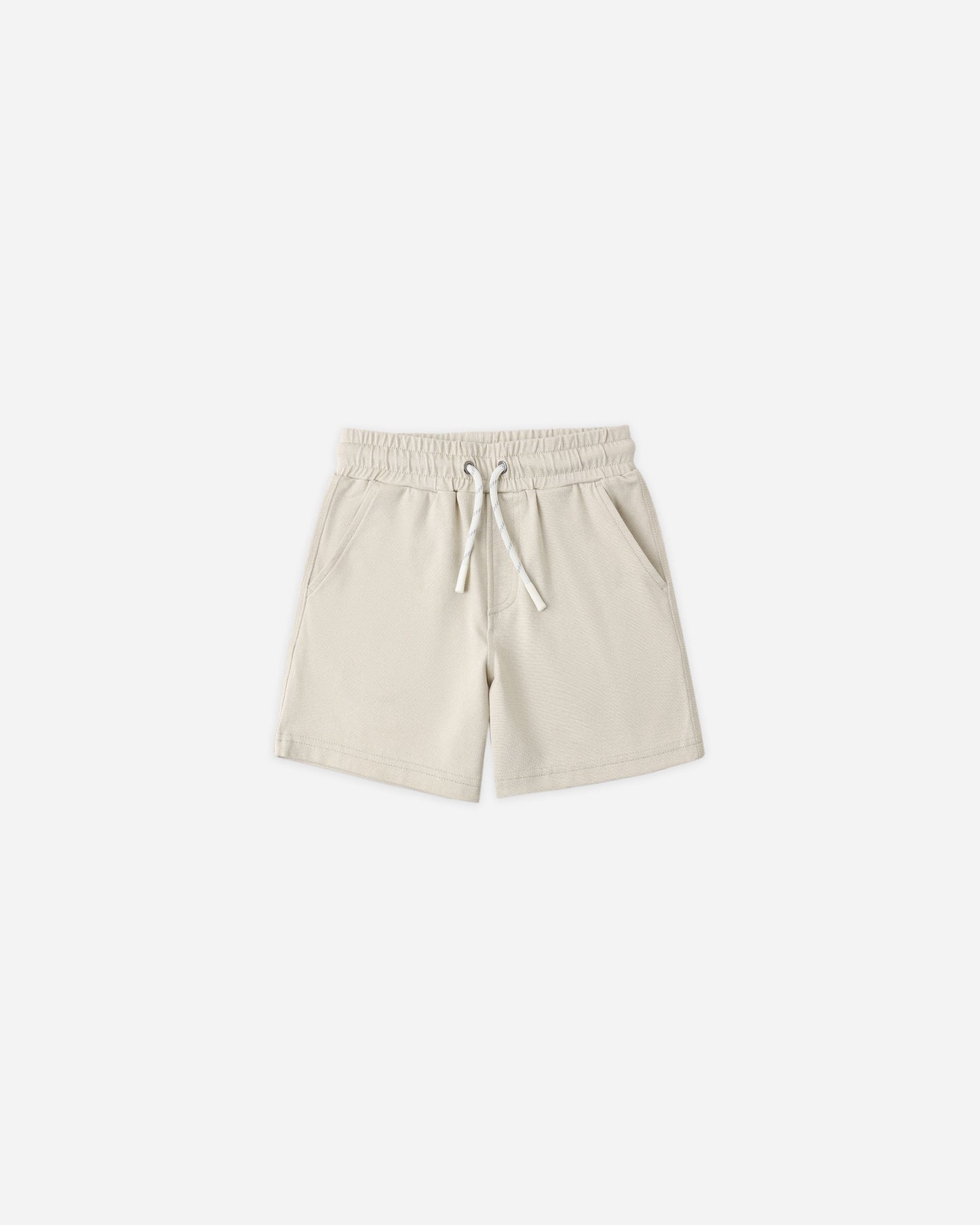 Oceanside Tech Short || Heathered Pebble