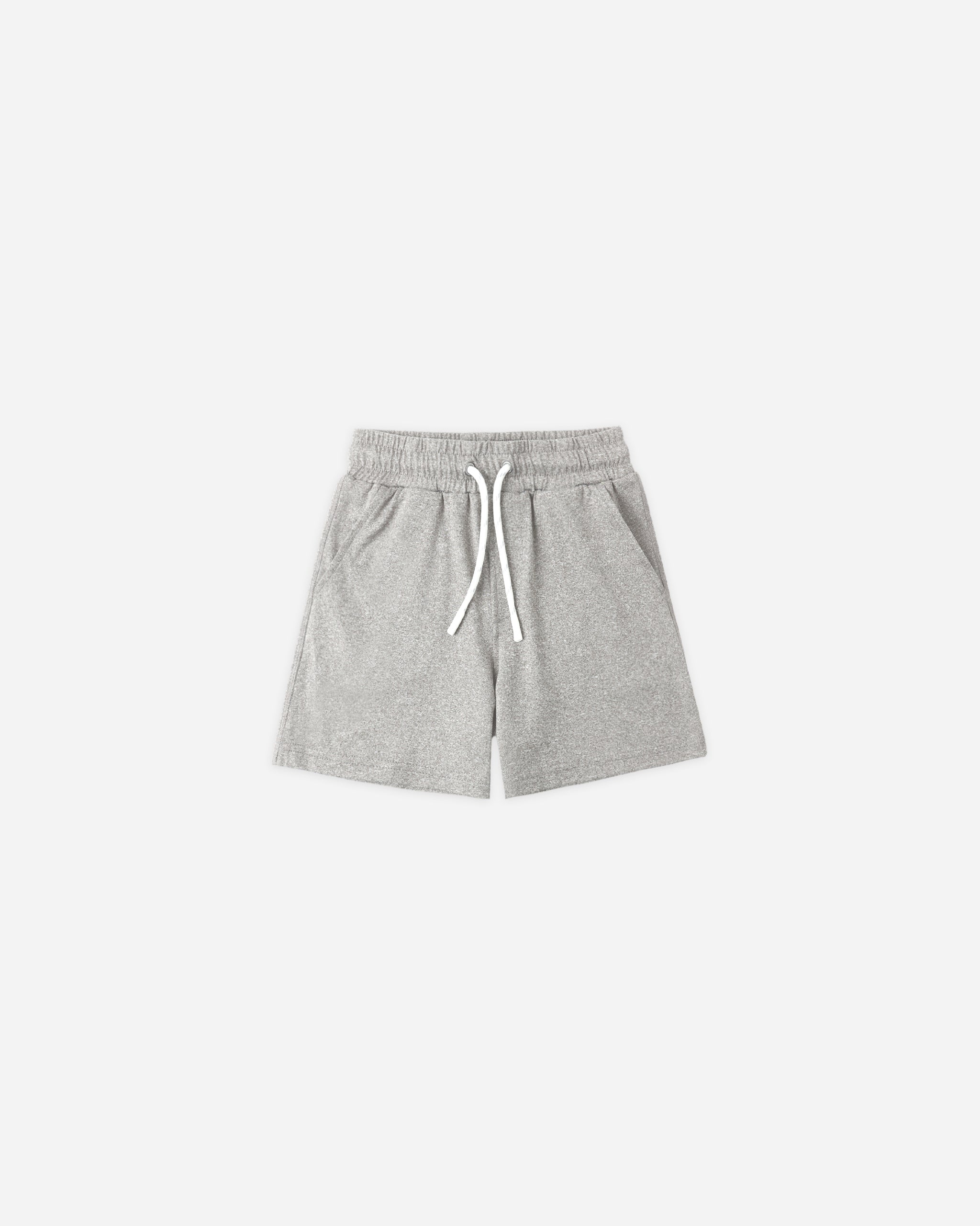 Oceanside Tech Short || Heathered Grey – ROBIN•riley