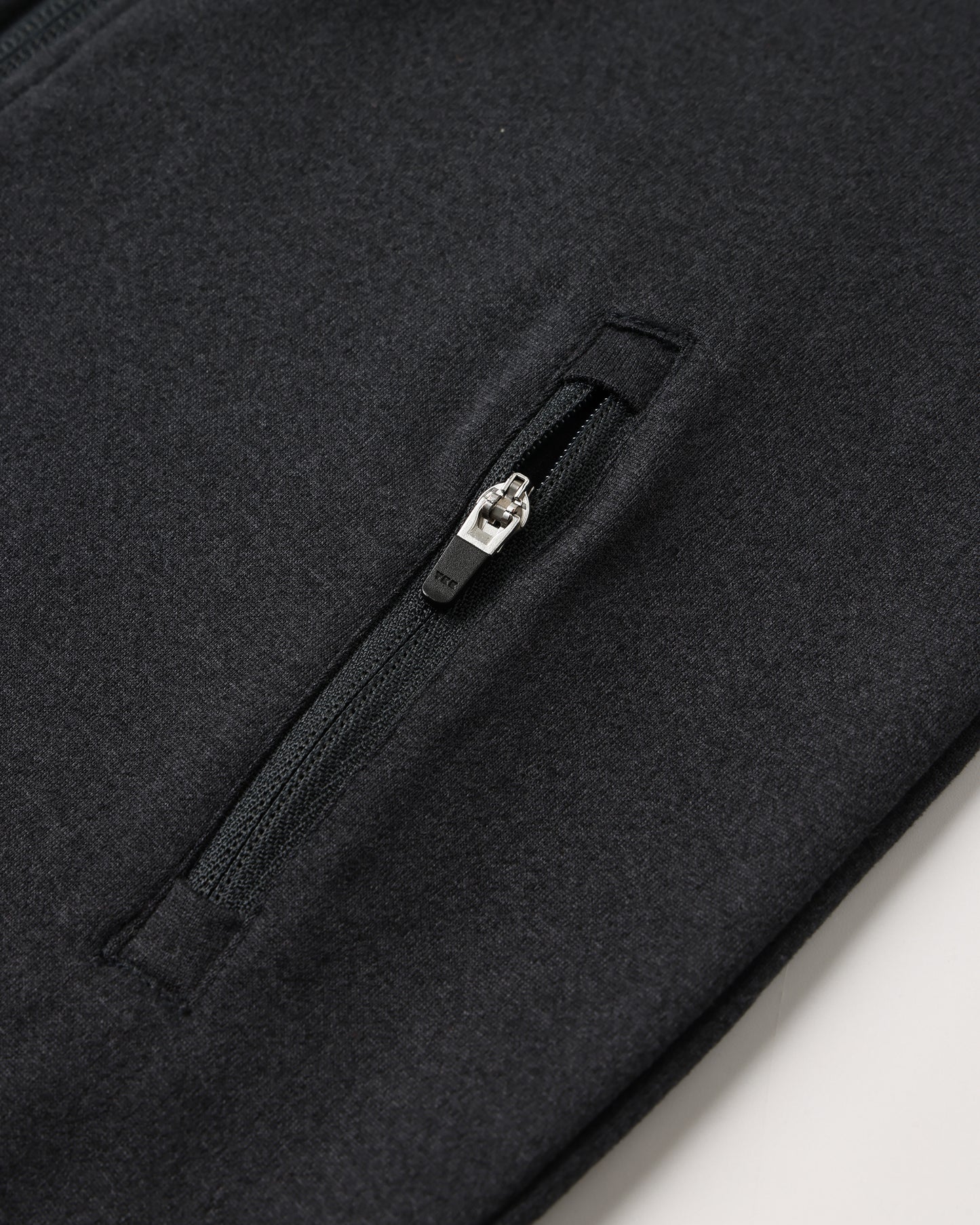 Tech Hoodie | Heathered Black