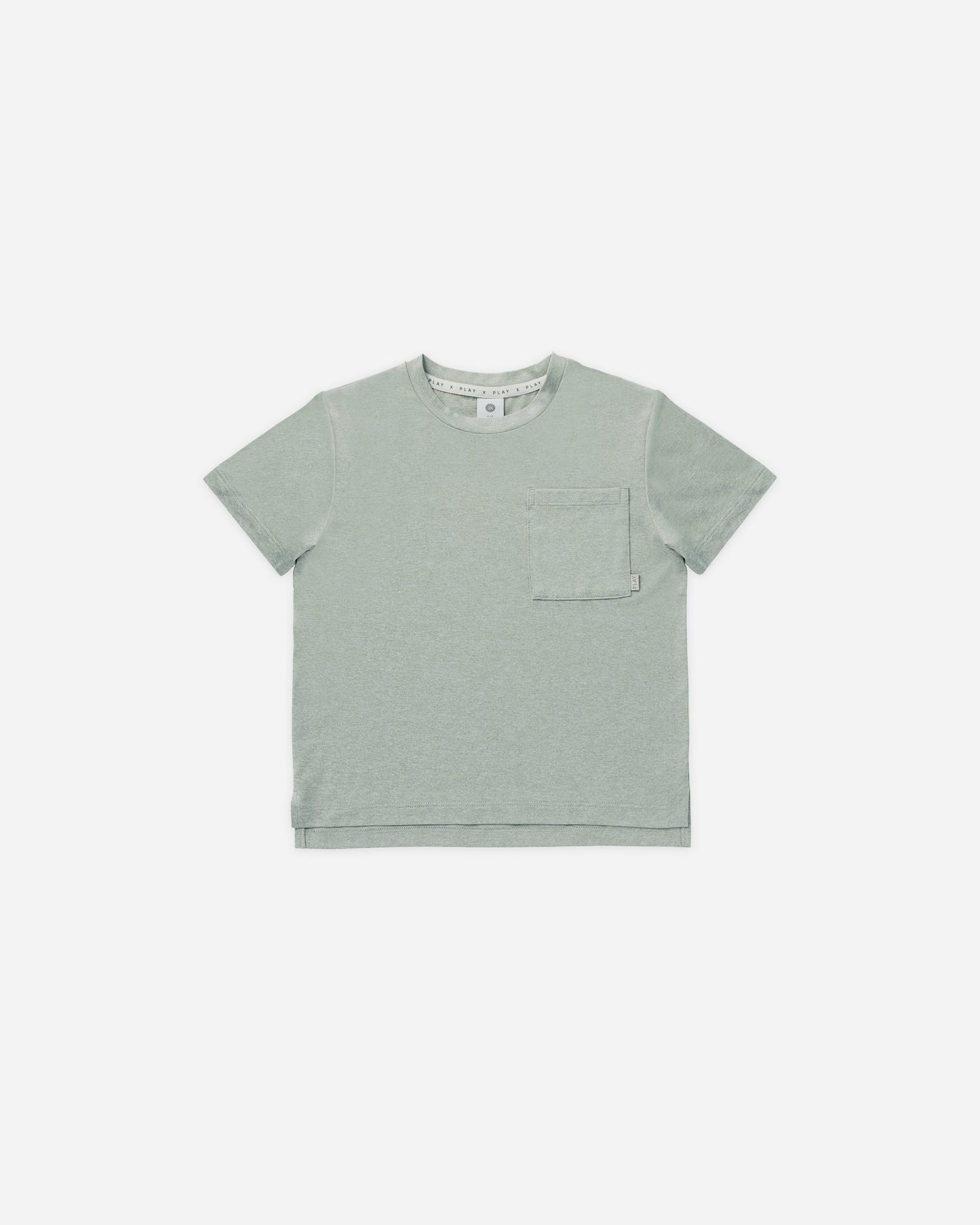 Cove Essential Pocket Tee || Heathered Sea Green