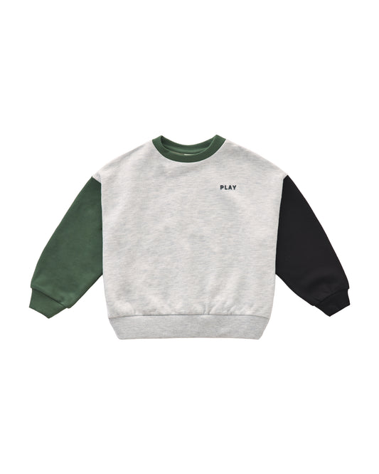 Relaxed Sweatshirt || Heathered Ash