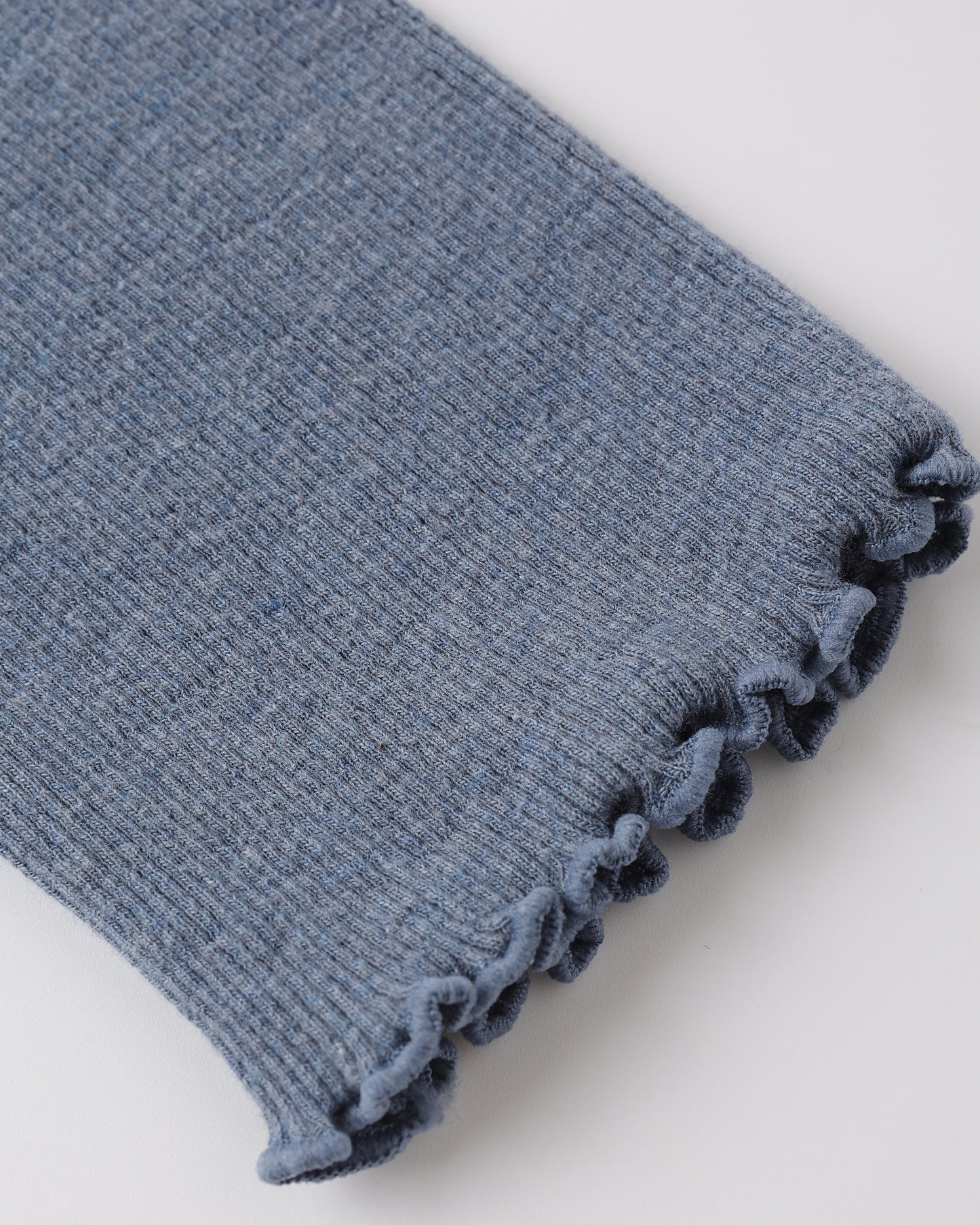 Ribbed Legging Set || Natural Blue Ditsy, Heathered Marine