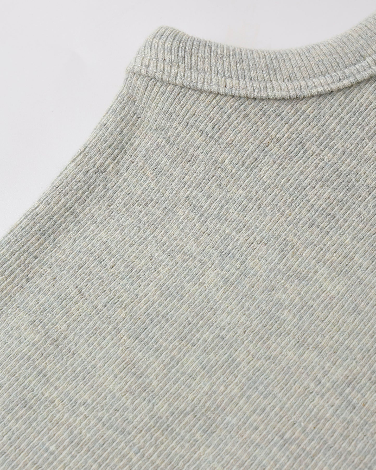 Ribbed Tank Set || Ivory, Seafoam