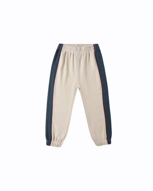 Paneled Sweatpant || Stone