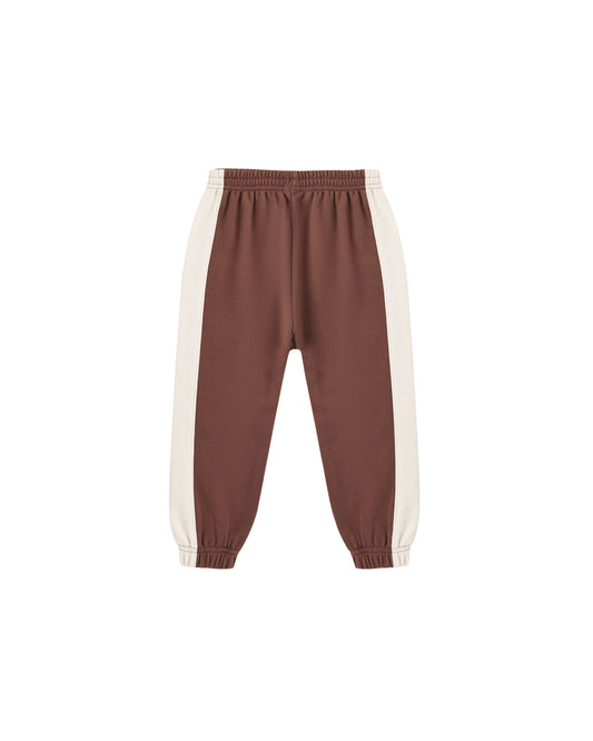 Paneled Sweatpant || Mulberry