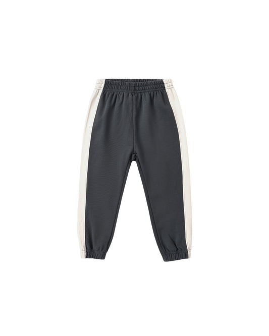 Paneled Sweatpant || Midnight