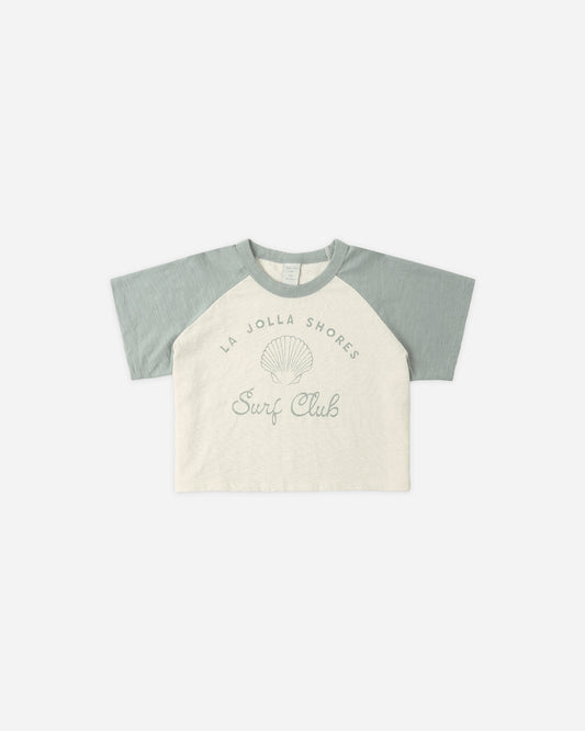 Raglan Crop Tee || Surf Club