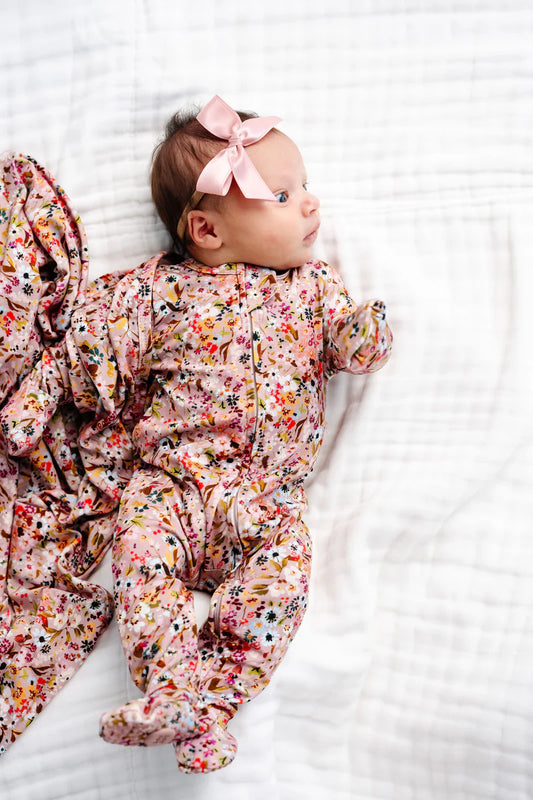 Penelope Zipper Footie