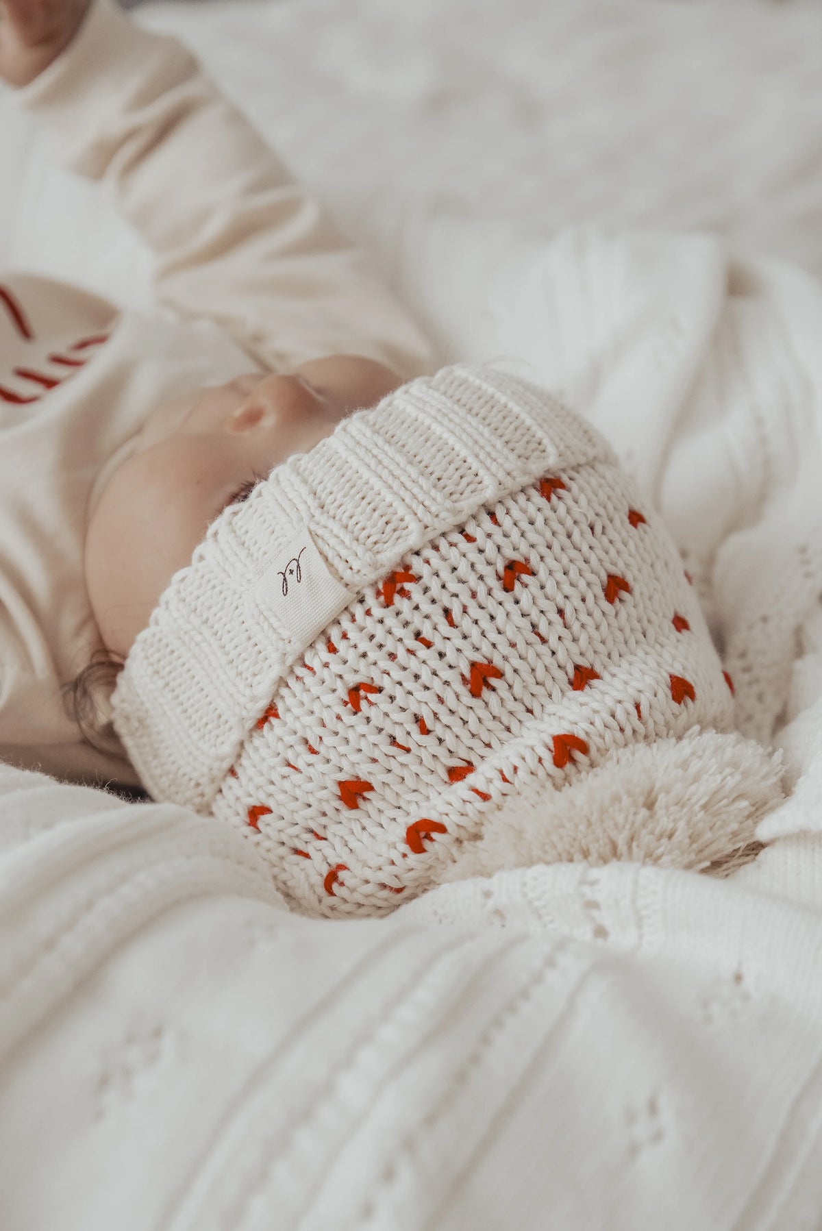 Pom Knit Beanie | Little Love