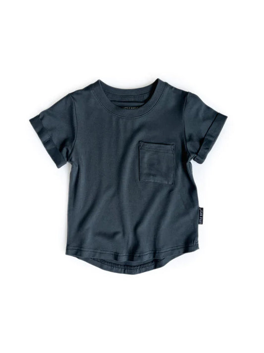 Bamboo Pocket Tee | Pewter