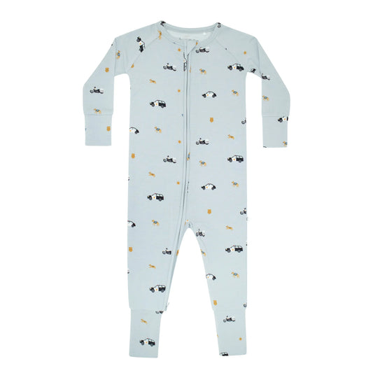 Bamboo Sleeper w/ Fold-Over Feet | Police