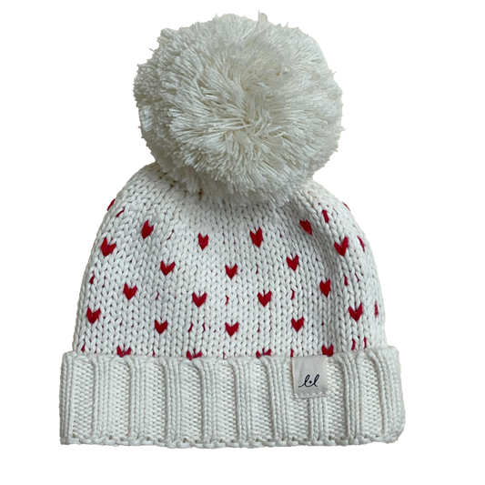 Pom Knit Beanie | Little Love