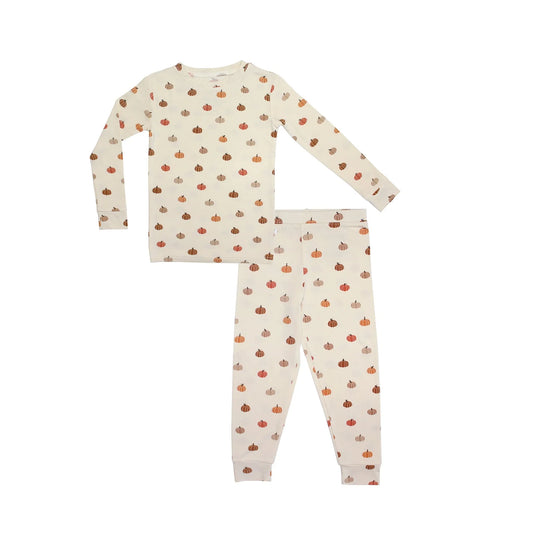 Two-Piece Bamboo Pajama Set | Pumpkins