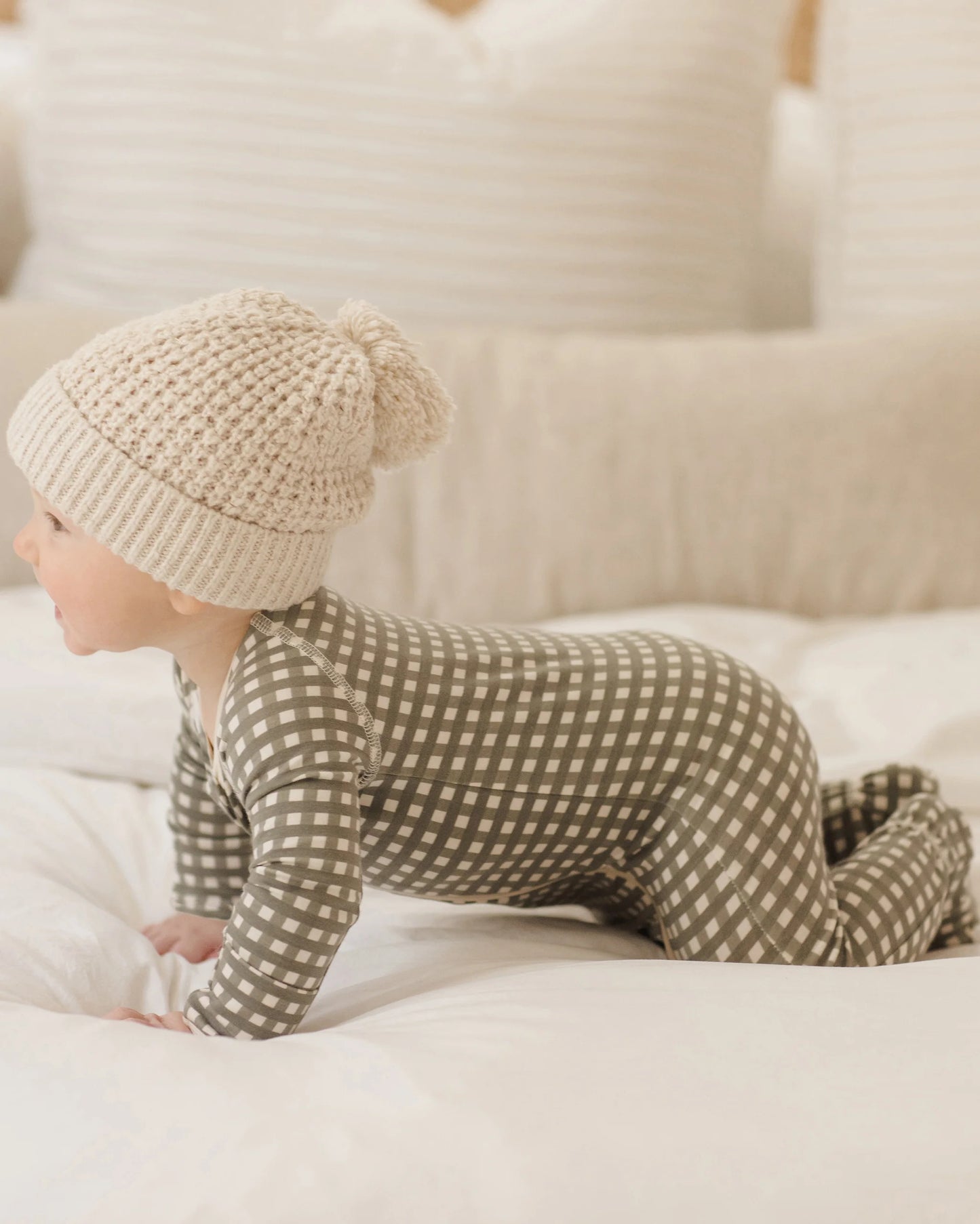 Bamboo Zip Footie || Forest Check