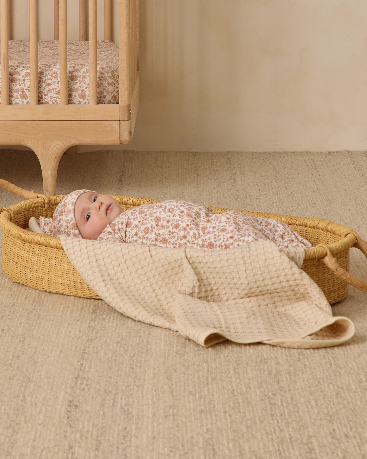 Bamboo Baby Gown + Hat Set || Bloom