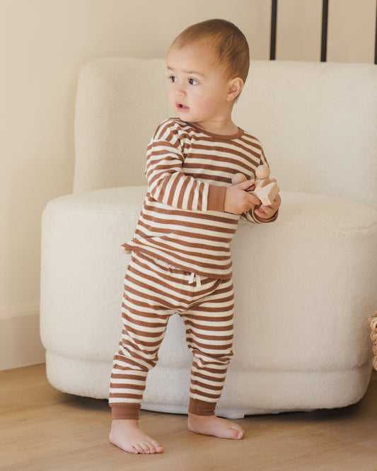 Cozy Set || Cedar Stripe