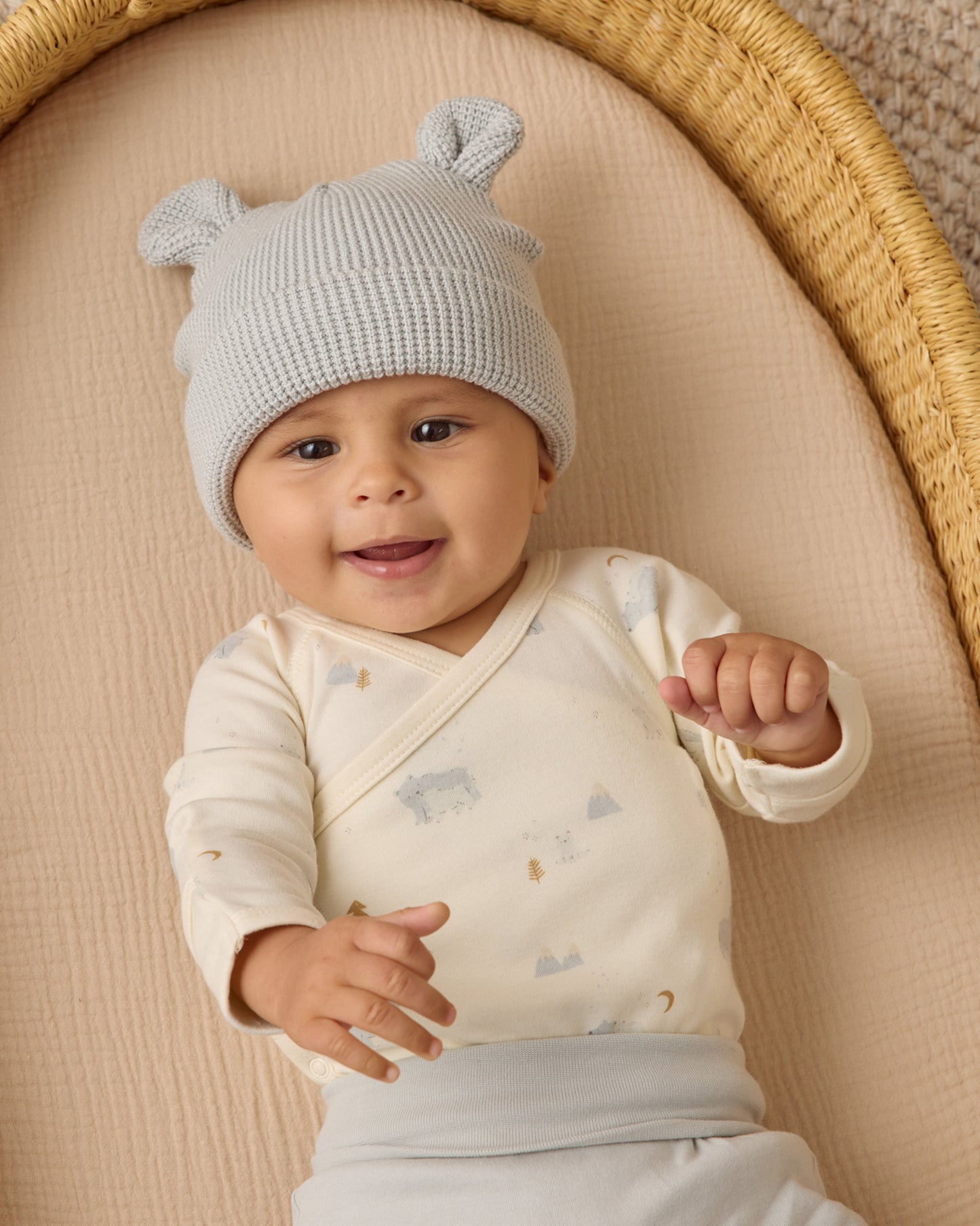 Side Snap Bodysuit + Pant Set || Polar Bears