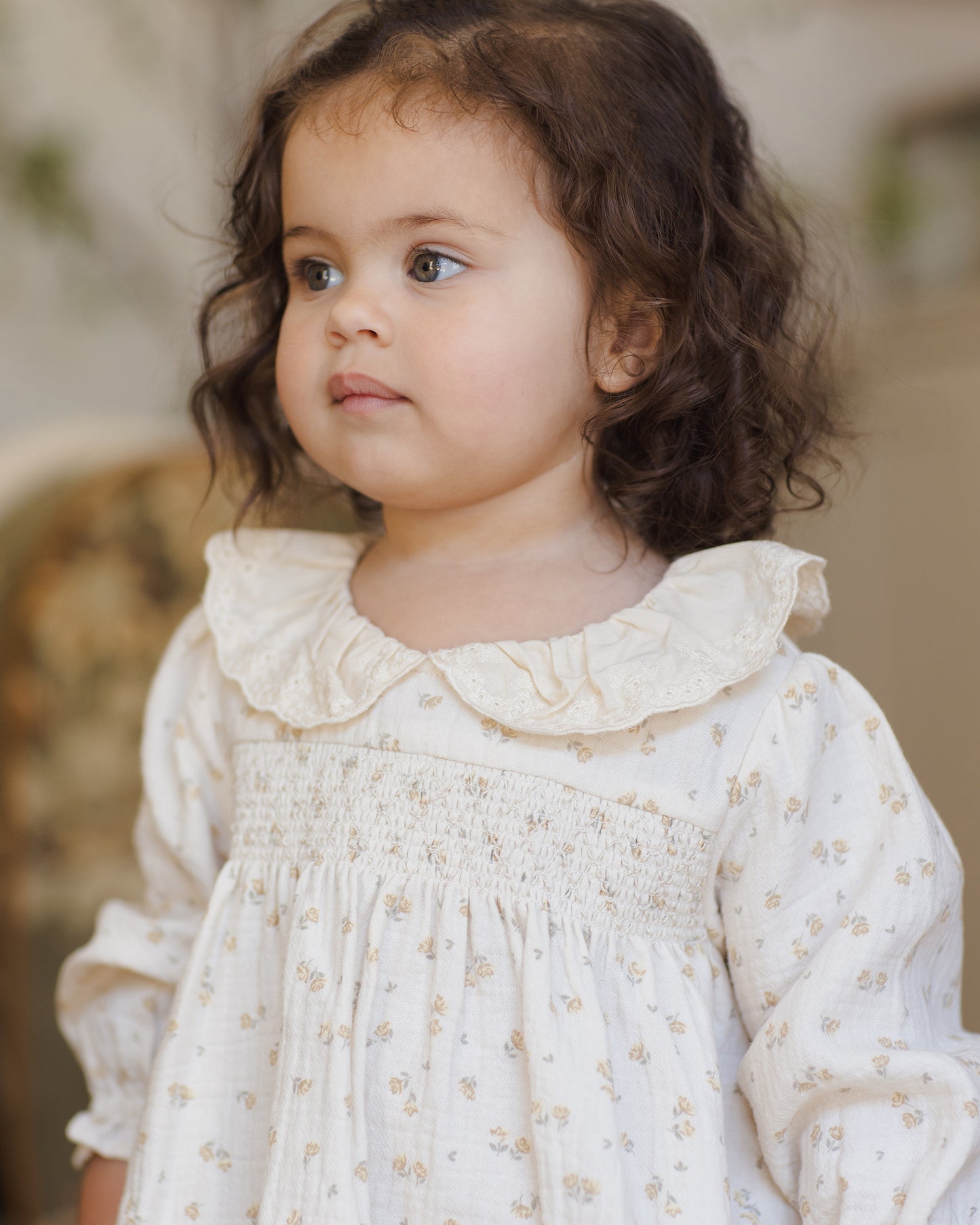 Callie Dress || Golden Floral