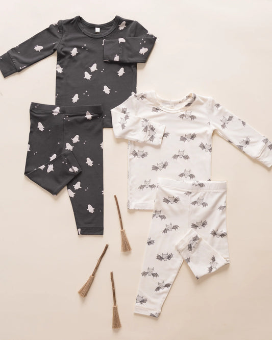 Bamboo Pajama Set | Midnight Ghosts