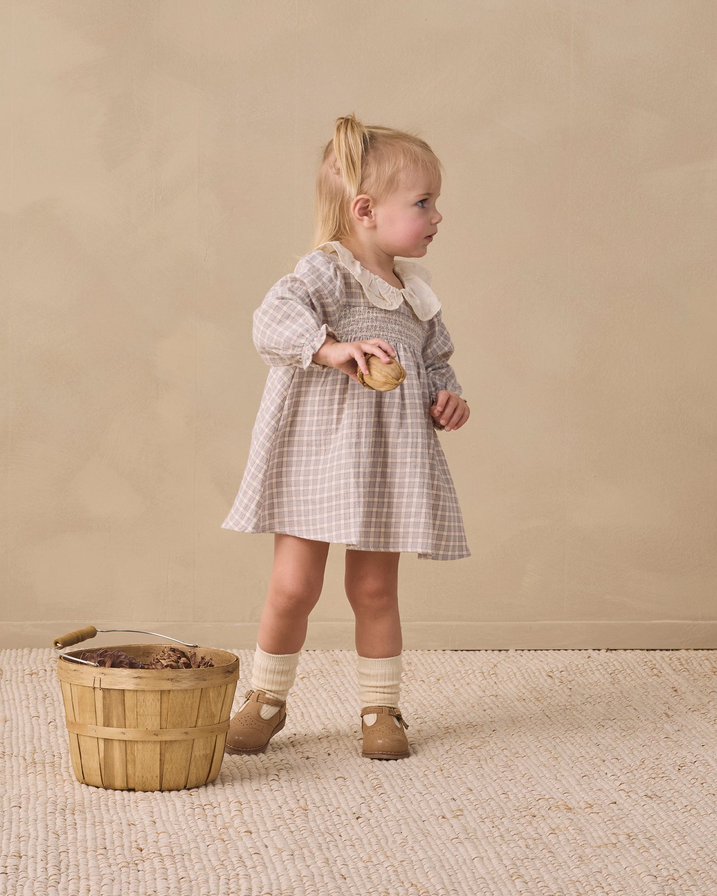 Callie Dress || Blue Gingham