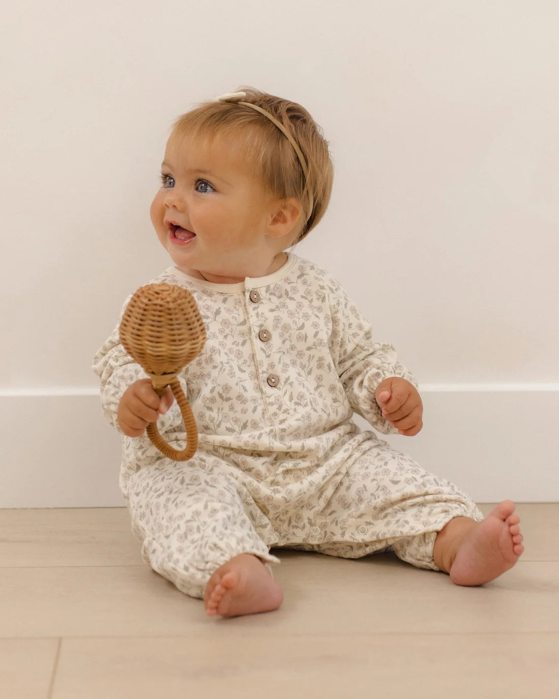 Henley Bubble Jumpsuit | Floret