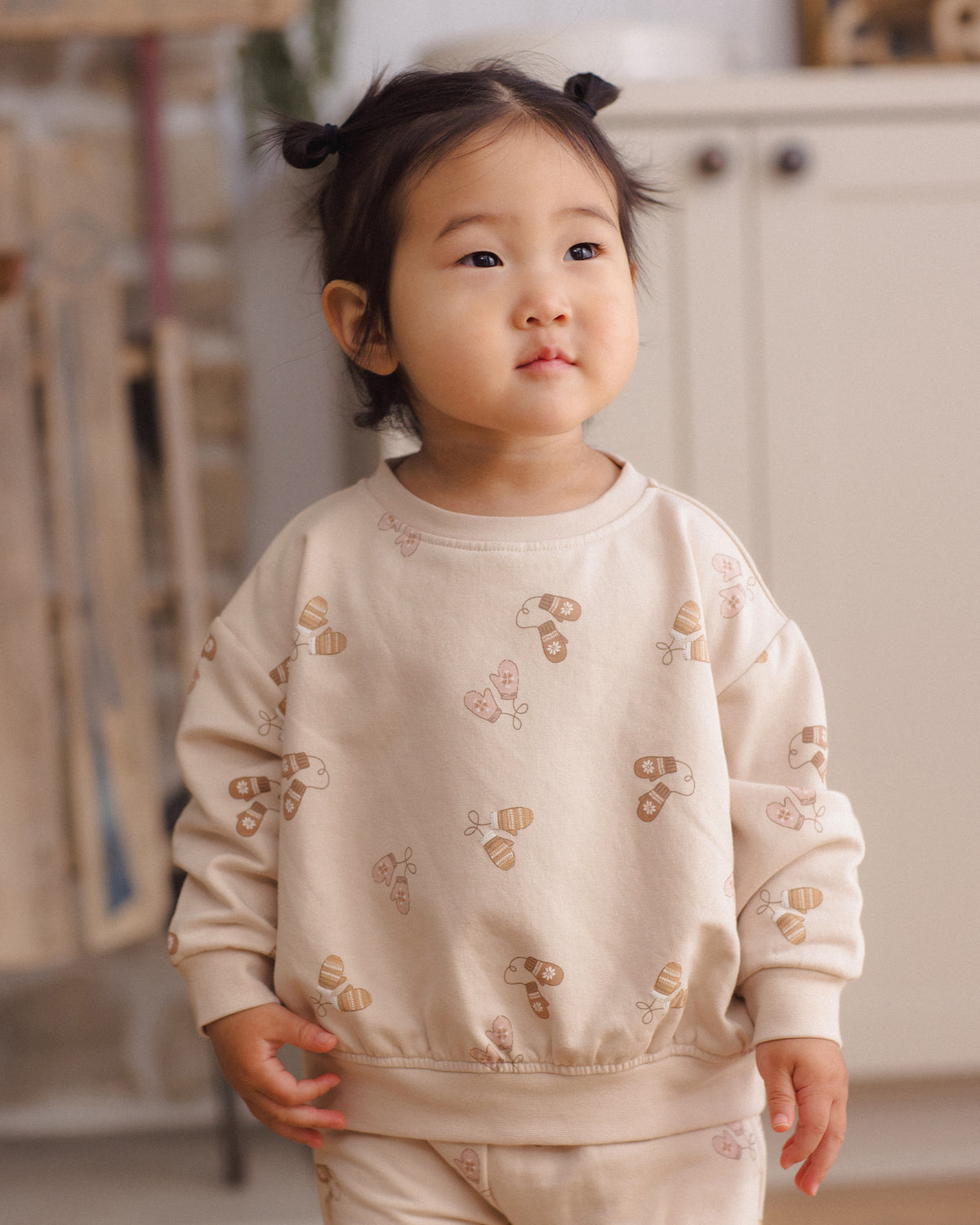 Relaxed Fleece Sweatshirt | Mittens