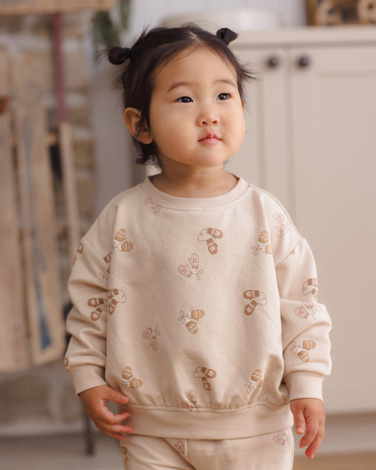 Relaxed Fleece Sweatshirt | Mittens