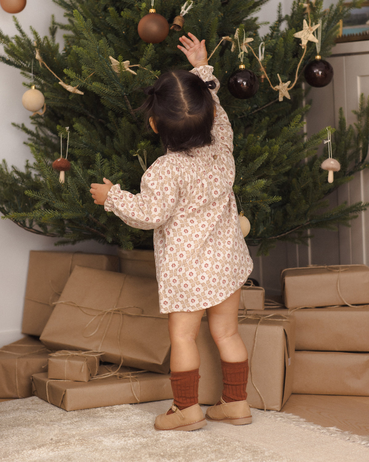 Socks Set | Natural + Redwood