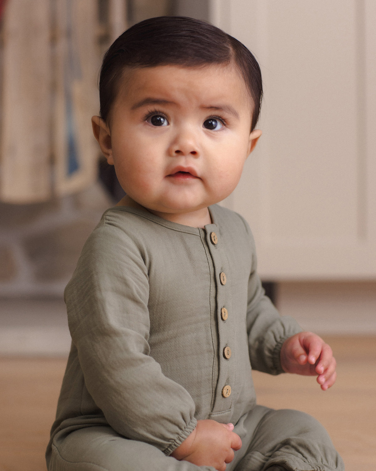 Woven Jumpsuit | Spruce