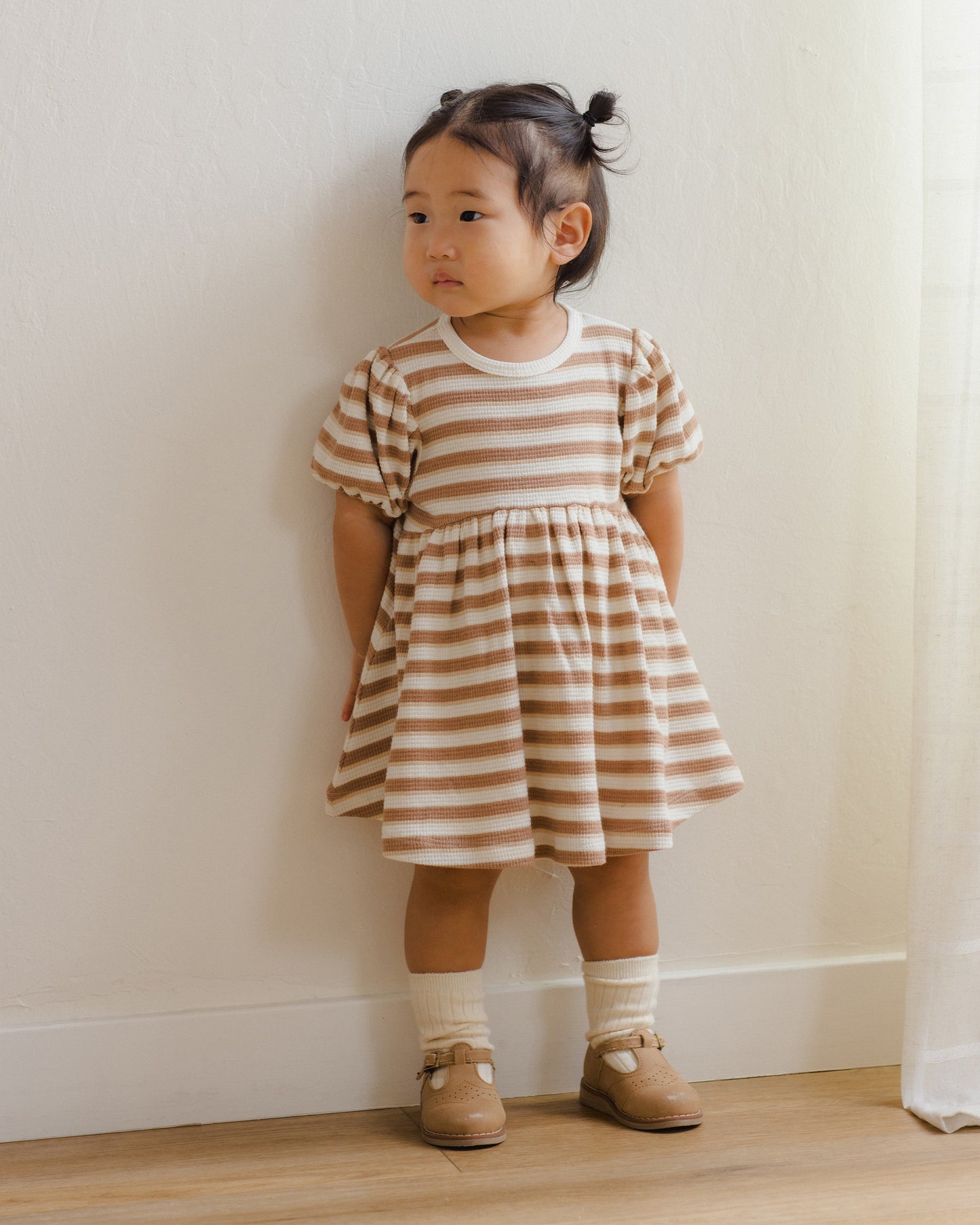 Darla Dress || Spice Stripe
