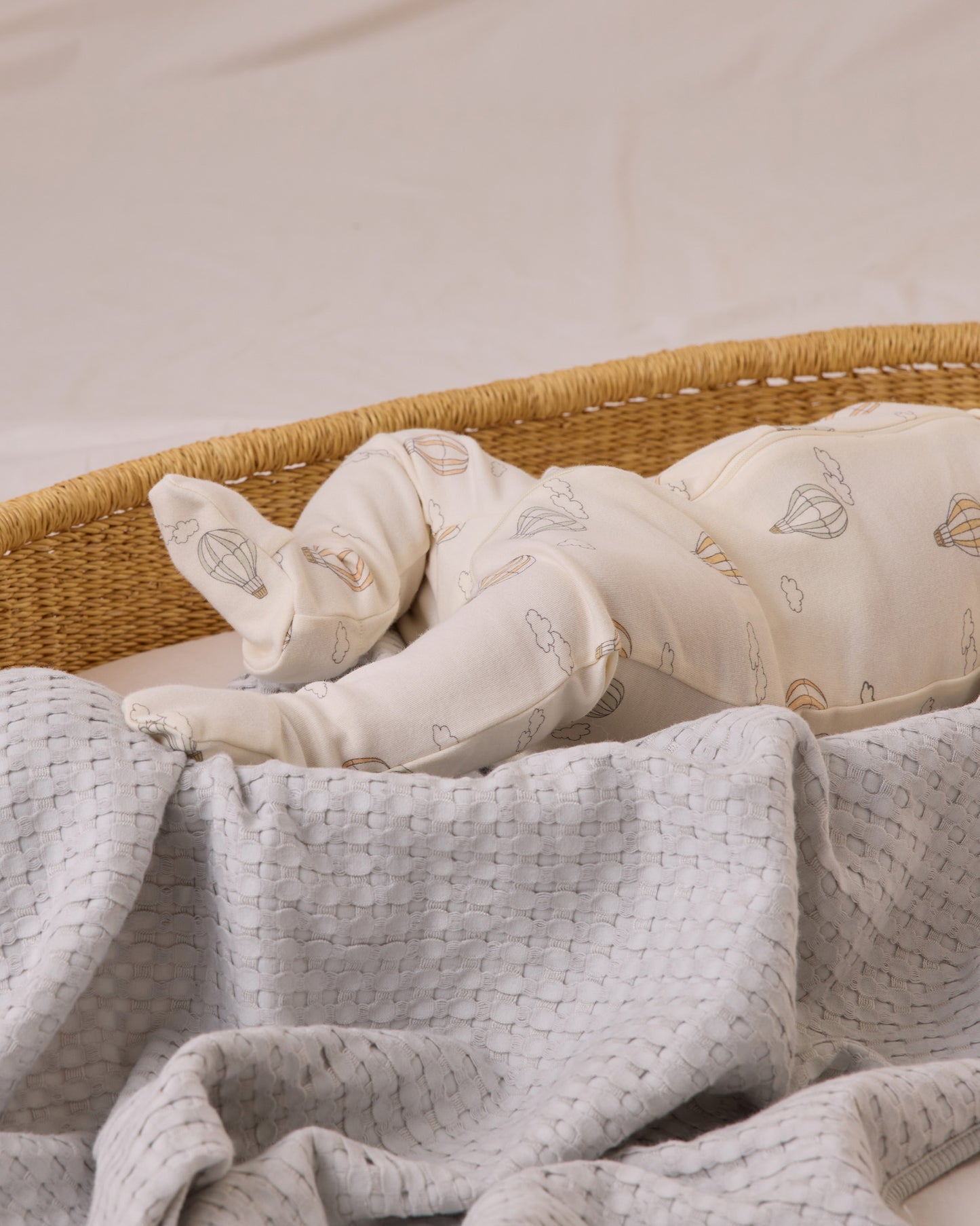 Footed Sleeper || Hot Air Balloons