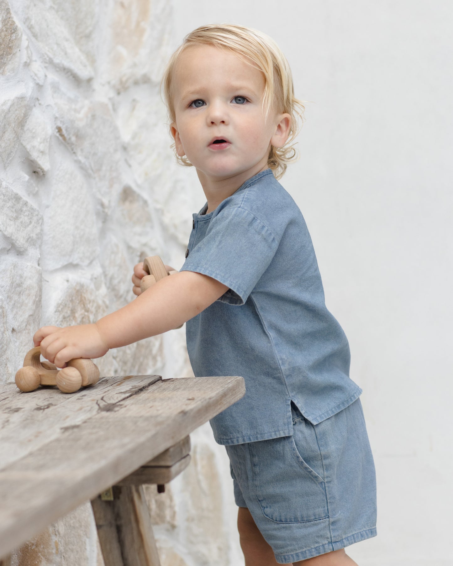 Henry Top || Chambray