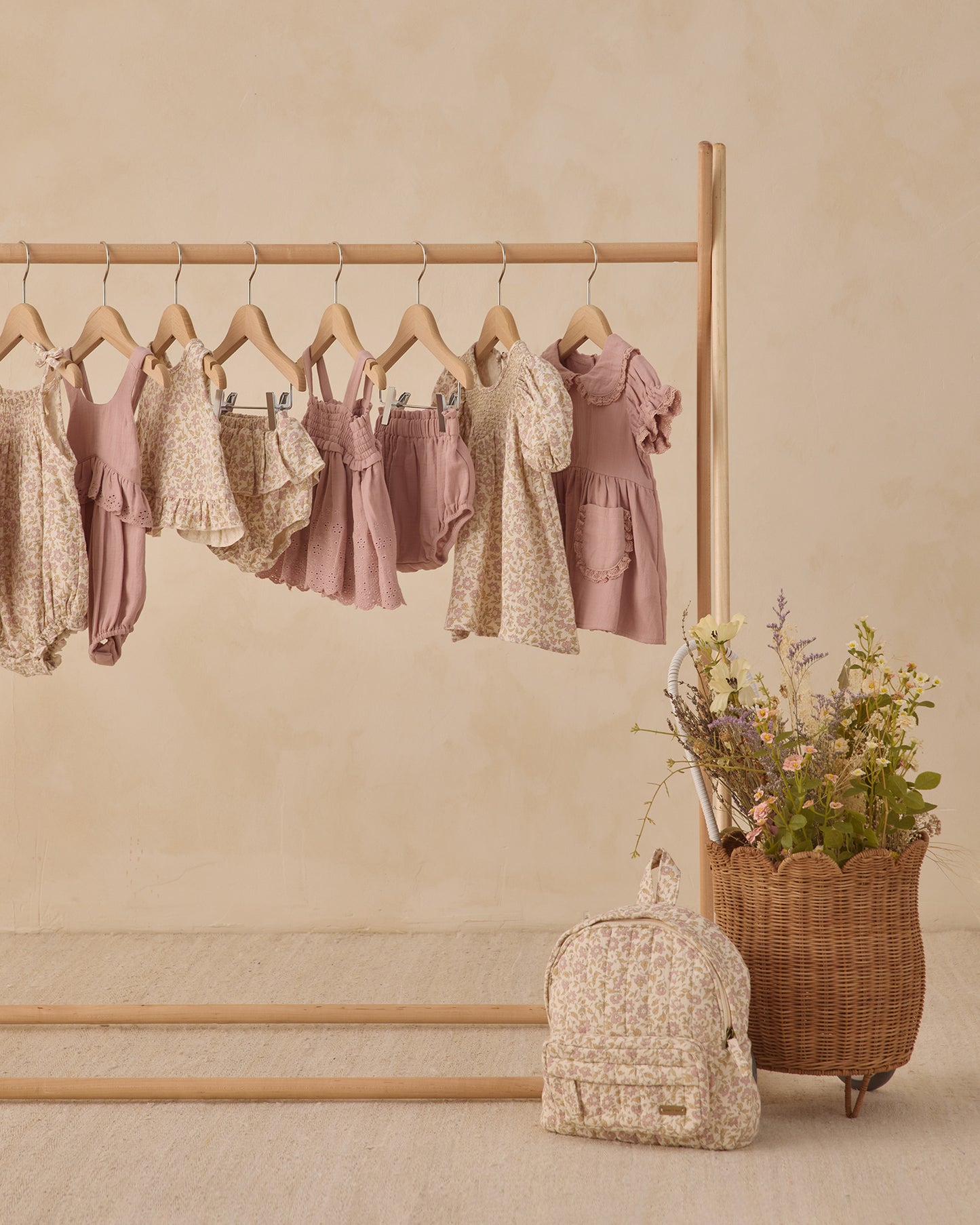 Carina Dress || Garden Rose