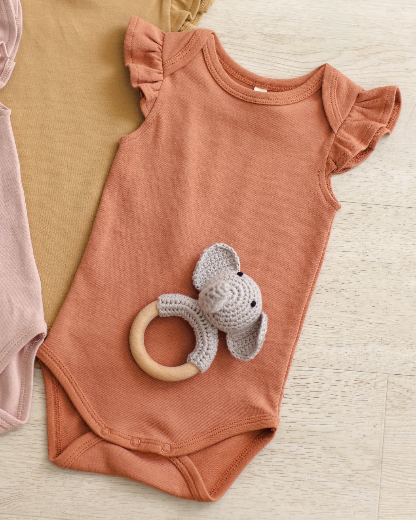 Flutter Sleeve Bodysuit || Poppy